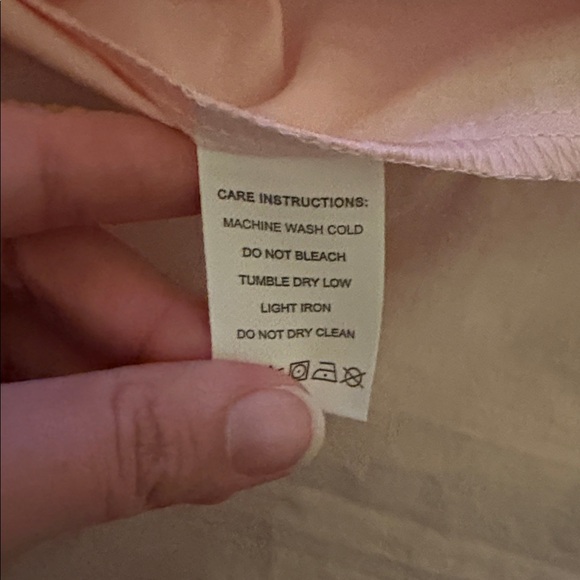 Light Pink Button-Up Shirt - Picture 3 of 4